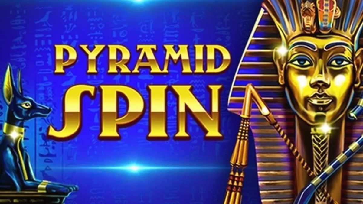 Tampilan antarmuka seluler permainan slot Pyramid Spin